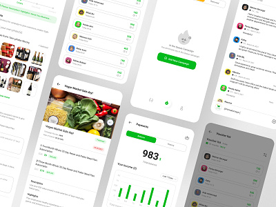 Tern club (Retail partner app) club design illustration loyalety minimal ui ux