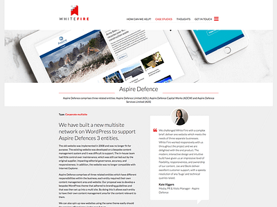 WordPress Agency New Website