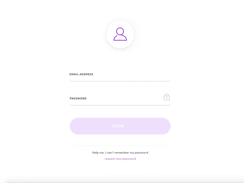 Simple email login experiment