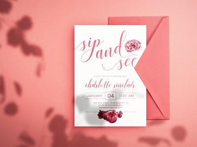 Invitation Design: Baby Shower