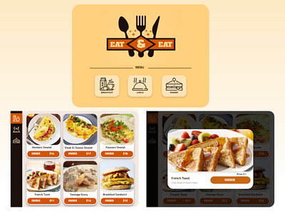 Restaurant Menu App adobe photoshop adobe xd app colors design logo mobile ui ui ux design ux