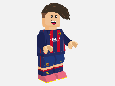 Neymar Jr - FC Barcelona barcelona illustration lego neymar nike