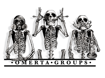 omerta groups art branding design digital illustration graphicdesign icon illustration line art logo