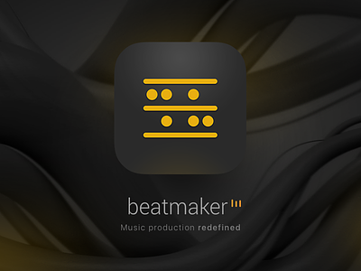 Beatmaker3 Branding app beatmaker branding icon ios music
