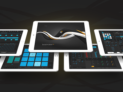 BM3 Imminent Release ! app appstore beatmaker3 intua ipad music production ui ux