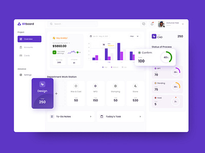 🔥 Dashboard UI Design 2022