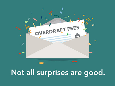 Surprise! annoying bank overdraft