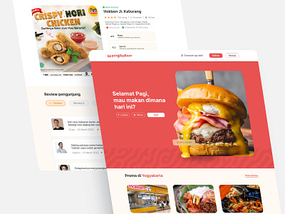 Pergikuliner Homepage - redesign branding graphic design homepage ui
