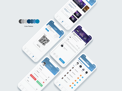 Revamp Kagama app clean design flat minimal simple design ui ux