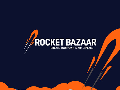 Rocket Bazaar branding brochure brochure design logo design print design website design