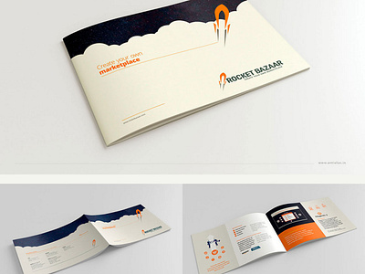 Brochure branding marketplace