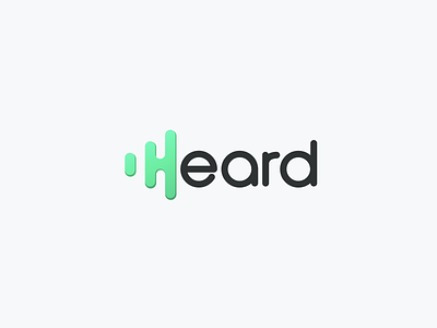 Heard - Branding android animation application brand branding dark design elements graphic design green identity illustration ios application logo minimal mobile app strategy typography user experience