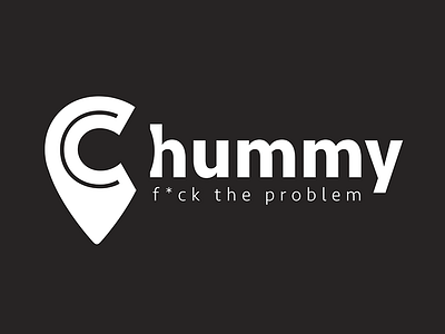 Chummy Logo black chummy design logo
