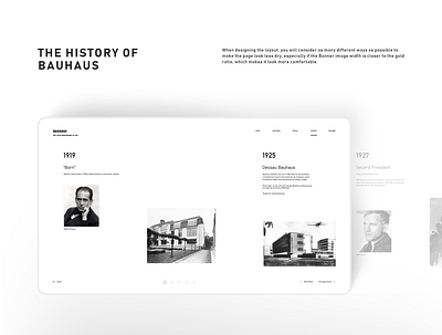 Bauhaus 100 banner design bauhaus