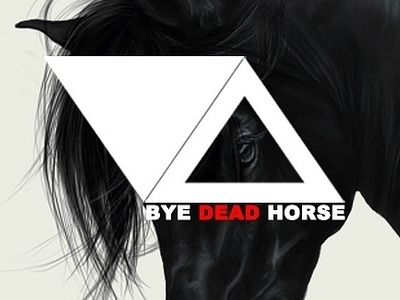 Bye Dead Horse album cover geometry horse triangle