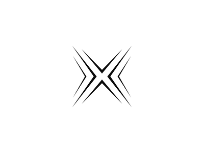 Letter X Logo Mark by zeropoint7 Studio on Dribbble