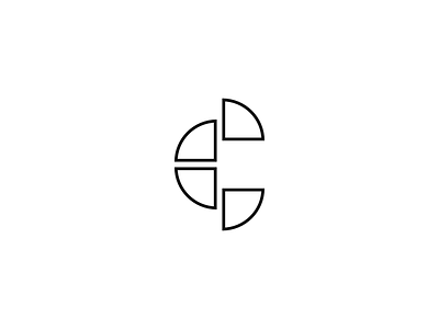 Letter C Logo Mark brandmark c geometric logo letter c lettermark logo logo design logo designer logomark mark minimalist logo negative space logo