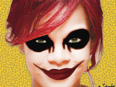 Rihanna Joker By Sapir Zaharia On Dribbble