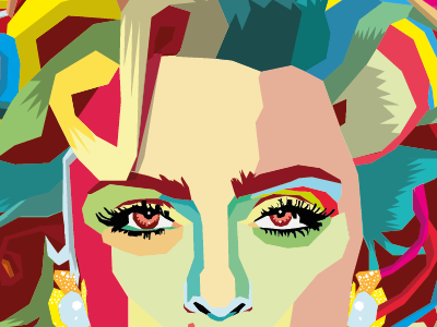 Madonna wpap poster