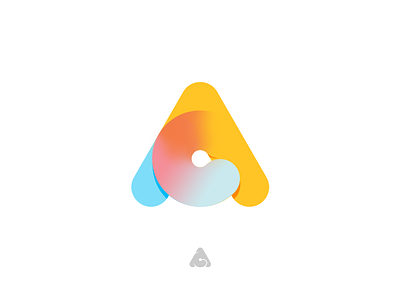 AC a acronym colorful gradient identity infinite lettermark lineart logo logo design monoline symbol