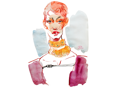 fashion illustration GUCCI