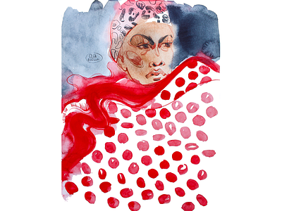 fashion illustration Comme Des Garcons