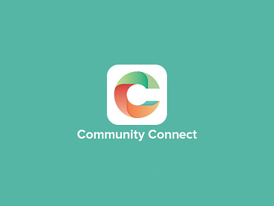 Icon for Community Connect app appicon brand identity branding icon logo logo design logo symbol vector