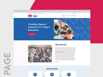 Aligned ED-Brand identity & Website Design