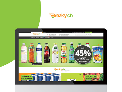 Breaky.ch-Website Design & Development ui uidesign ux ux design web webdesign website
