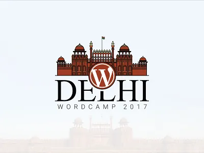 WordCamp Delhi Logo brand identity branding logo wcahmedabad wcdelhi wordcamp wordcamp ahmedabad wordcamp delhi wordpress wpahmedabad wpdelhi