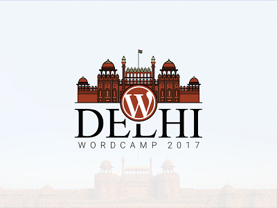 WordCamp Delhi Logo brand identity branding logo wcahmedabad wcdelhi wordcamp wordcamp ahmedabad wordcamp delhi wordpress wpahmedabad wpdelhi