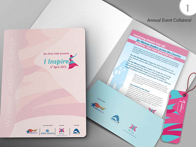 Event Collateral branding communication design entrepreneur event branding folder