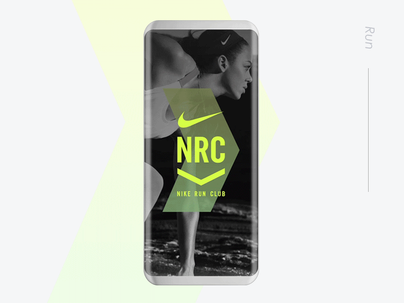 Stunning App Design Inspiration: Nike+ Run Club