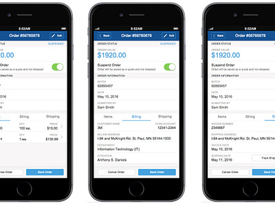 Inventory Management App Prototype with iRise