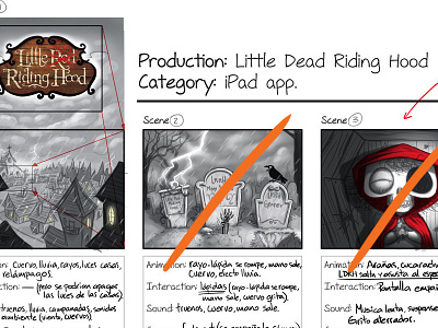 LITTLE DEAD Storyboard