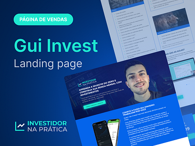 Página de vendas - Investidor na prática landing page página de vendas ui webdesign website