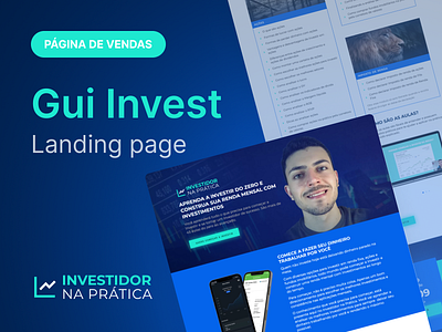 Página de vendas - Investidor na prática