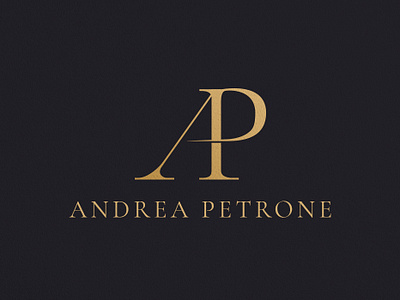 Andrea Petrone logo design personal logo