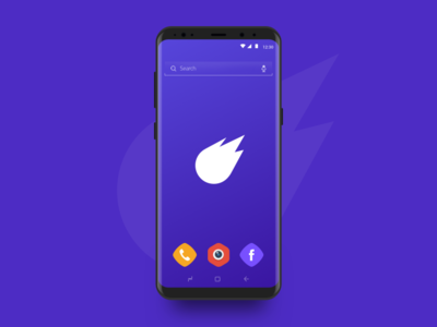 Fly Launcher - Icons android app branding icons identity launcher launcher icon logo minimal ui