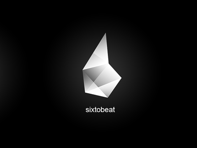 sixtobeat logo (grayscale) cristal grayscale logo