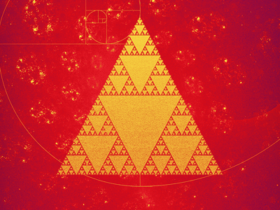 Happy Fractal Christmas WIP card fractal wip xmas