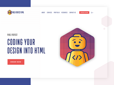 Pixel Perfect HTML Hero section exploration hero hero banner html pixel pixel perfect rebrand rebranding ui website design