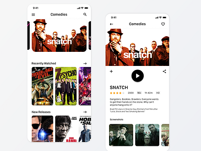 Daily UI Challenge Tv App #25