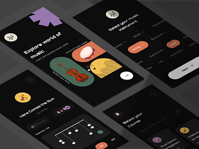 🎻 - Learning Music Instruments Application