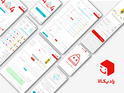 Radykala app design responsive ui ux website
