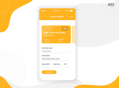 Daily UI-#02- Credit Card Checkout Page branding daily 100 challenge dailychallenge dailychallenge100 dailyui design illustration ui ux vector