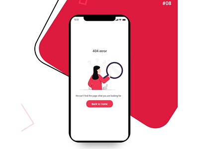 Daily UI-#08-404 Page