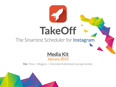 Takeoff Mediakit app design kit takeoff