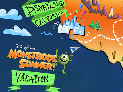 Monstrous Summer with Disney Parks