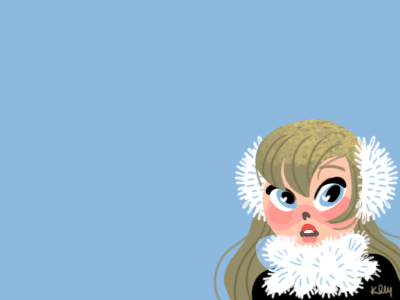 Brr! animated gif blue chilly cold cold gif ekaterina oloy ekoloy gif katia oloy winter winter gif
